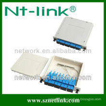 lgx box fiber optics 1x4 plc splitter